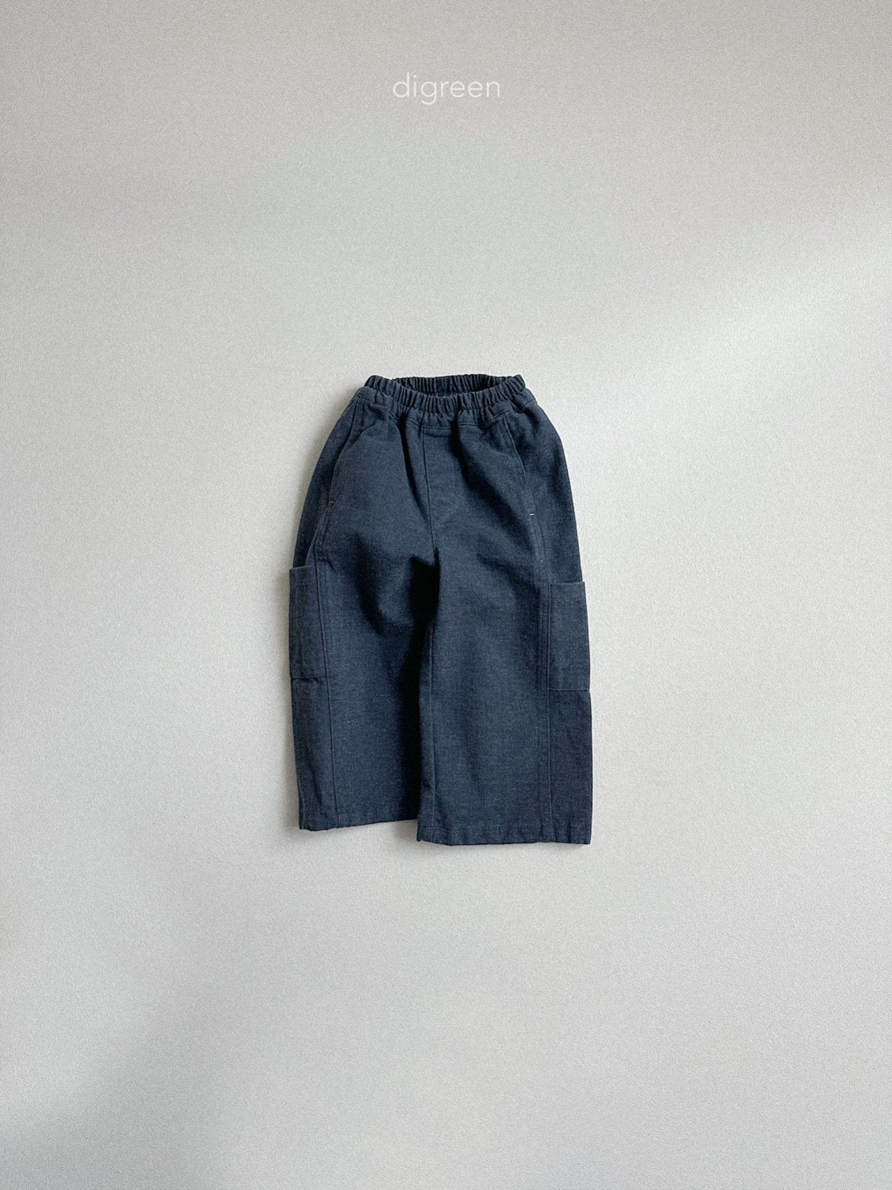 【予約】Flat Wide Pants  /  digreen(S-XXL)