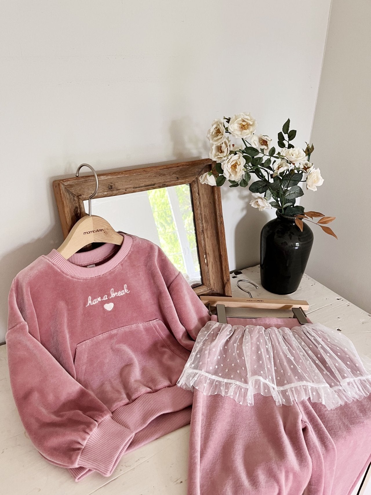 【予約】velour set up  /  momoann (5-15号)