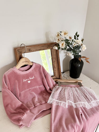 【予約】velour set up  /  momoann (5-15号)