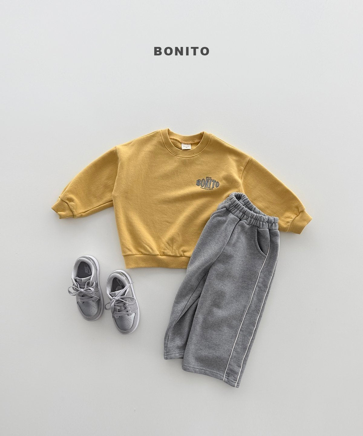 【予約】lettering BONITO mtm /  bonito (12M-JM)볼록보니토맨투맨