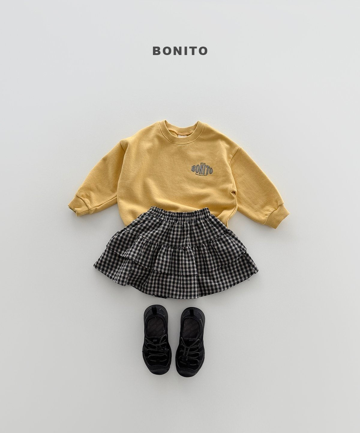 【予約】lettering BONITO mtm /  bonito (12M-JM)볼록보니토맨투맨