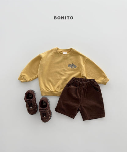 【予約】lettering BONITO mtm /  bonito (12M-JM)볼록보니토맨투맨