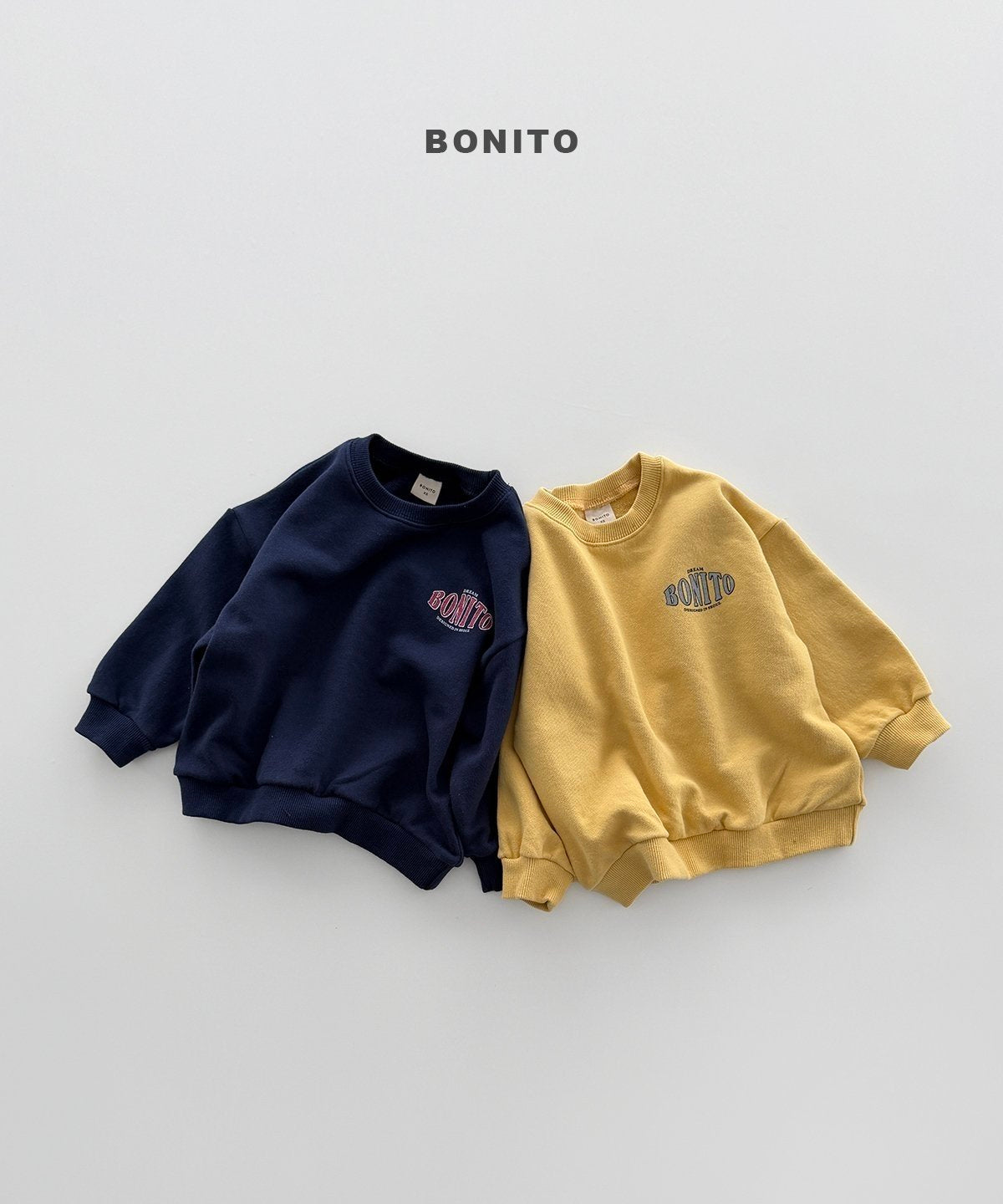 【予約】lettering BONITO mtm /  bonito (12M-JM)볼록보니토맨투맨