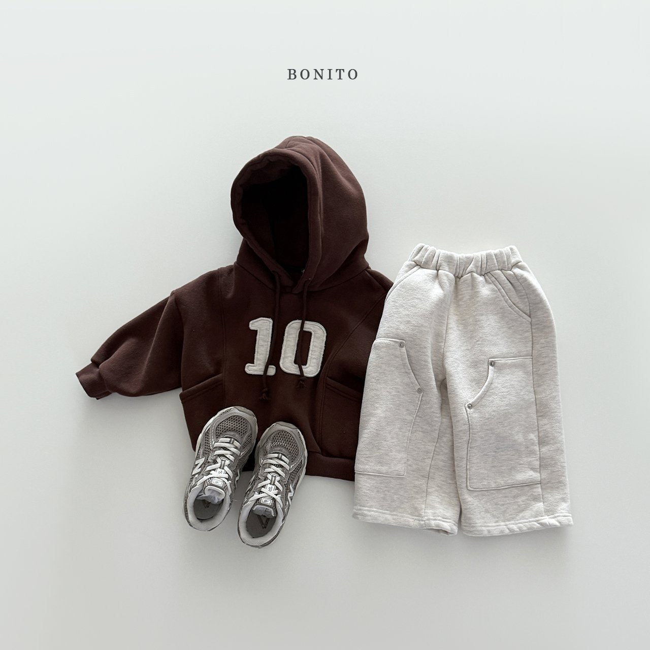 【予約】10 line hoodie  /  bonito (12M-JM, adult)