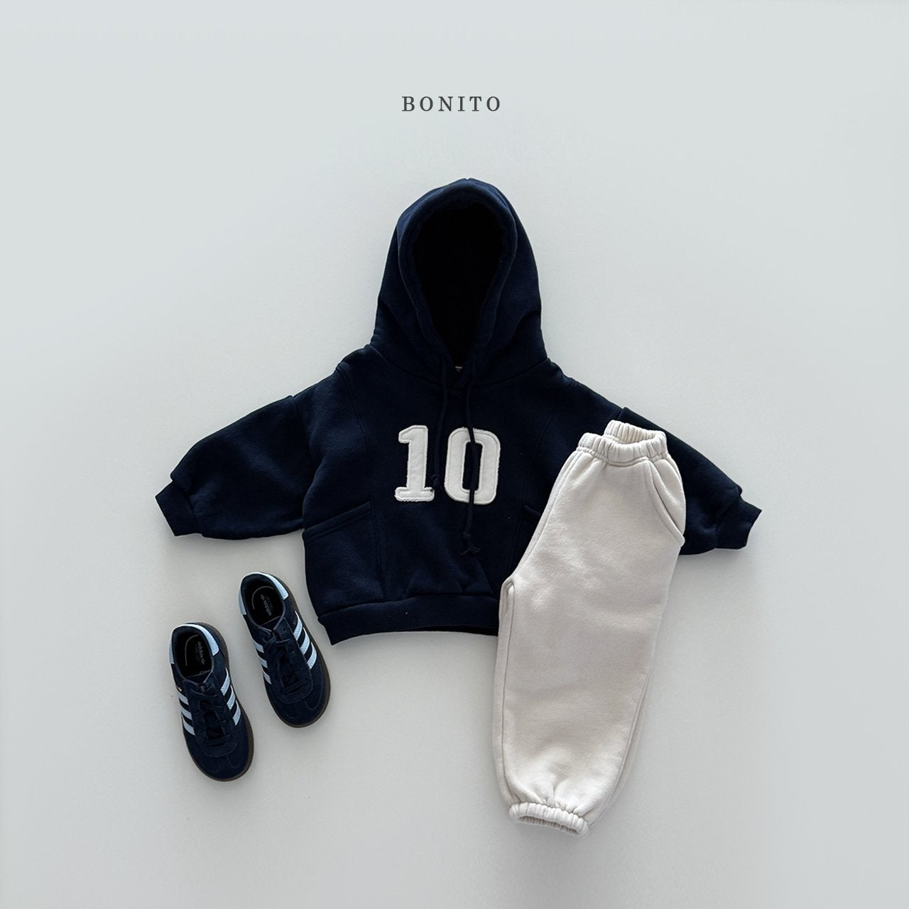 【予約】10 line hoodie  /  bonito (12M-JM, adult)