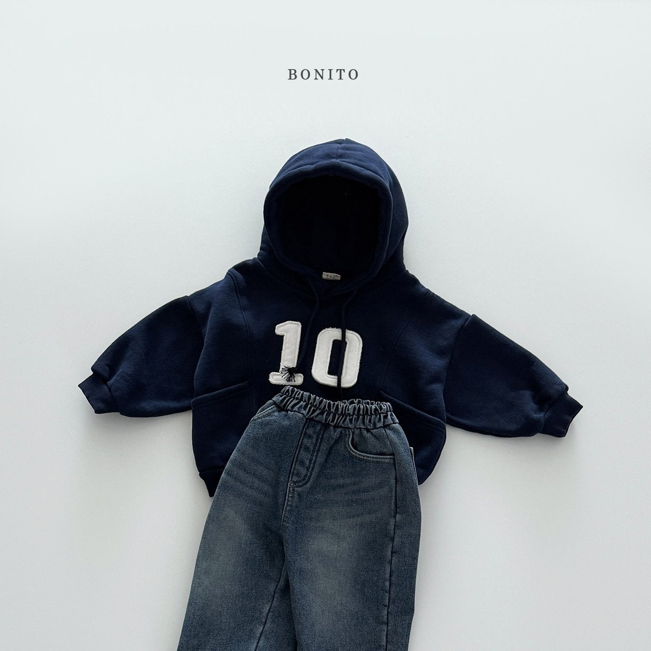 【予約】10 line hoodie  /  bonito (12M-JM, adult)