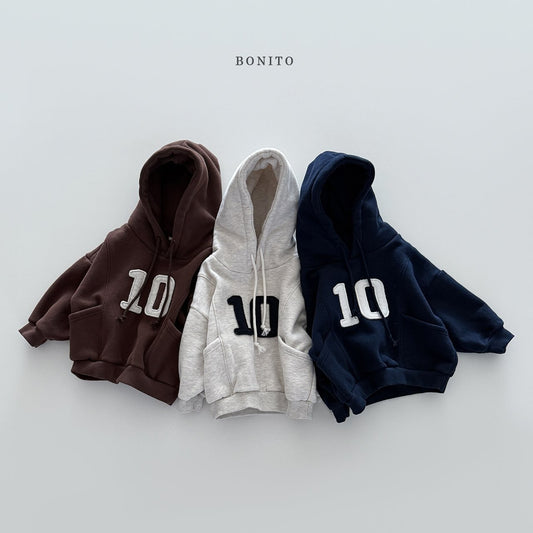 【予約】10 line hoodie  /  bonito (12M-JM, adult)