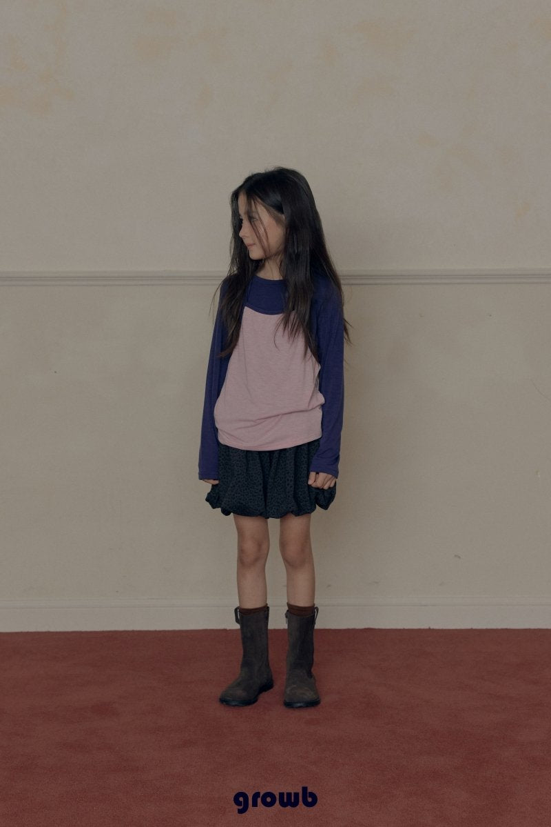 【予約】leopard bloomers pants / growb (XS-JS)