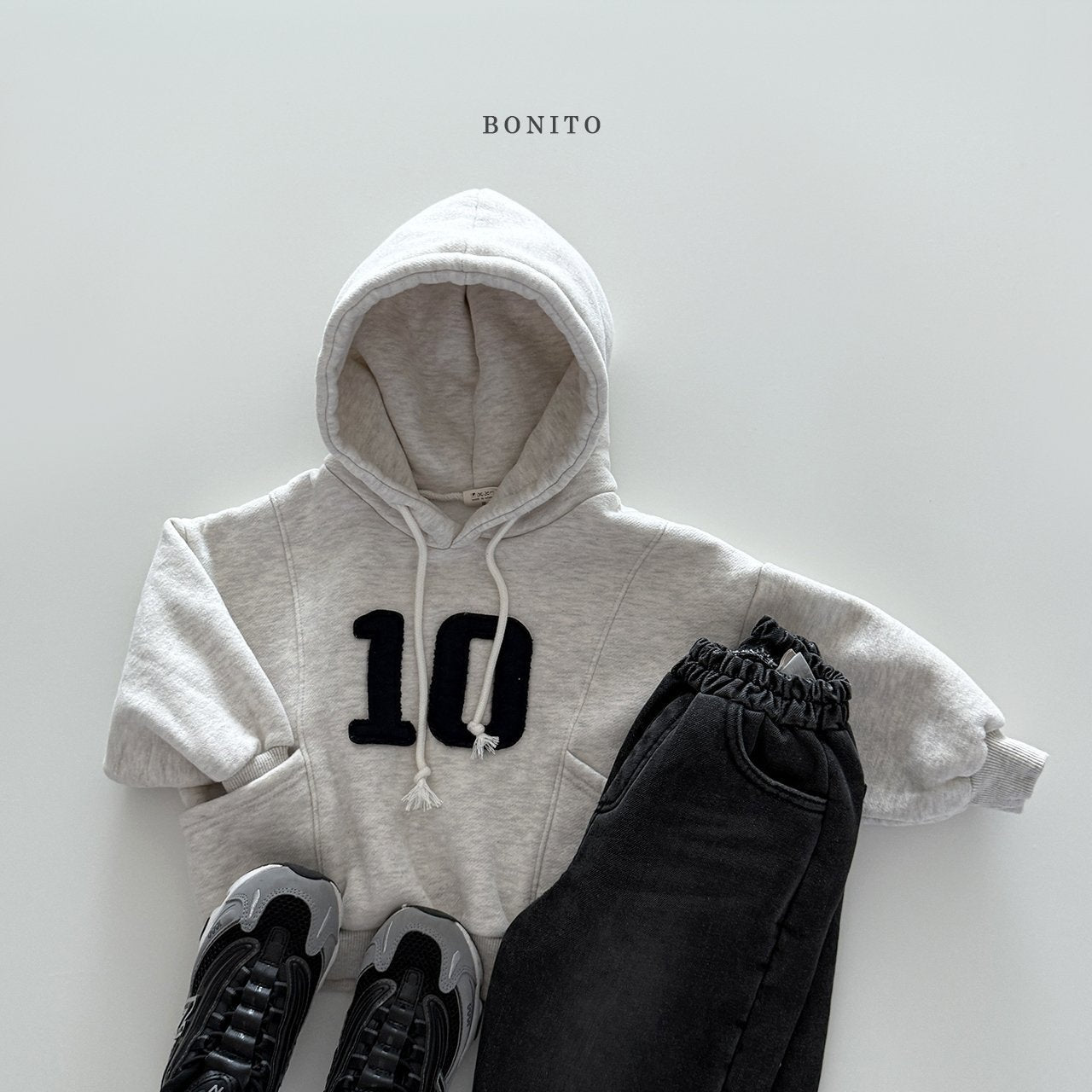 【予約】10 line hoodie  /  bonito (12M-JM, adult)