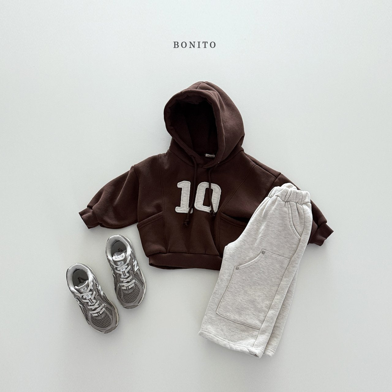 【予約】10 line hoodie  /  bonito (12M-JM, adult)