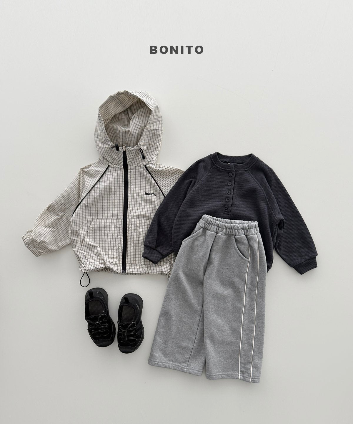 【予約】henry neck T / bonito (12M-JM)