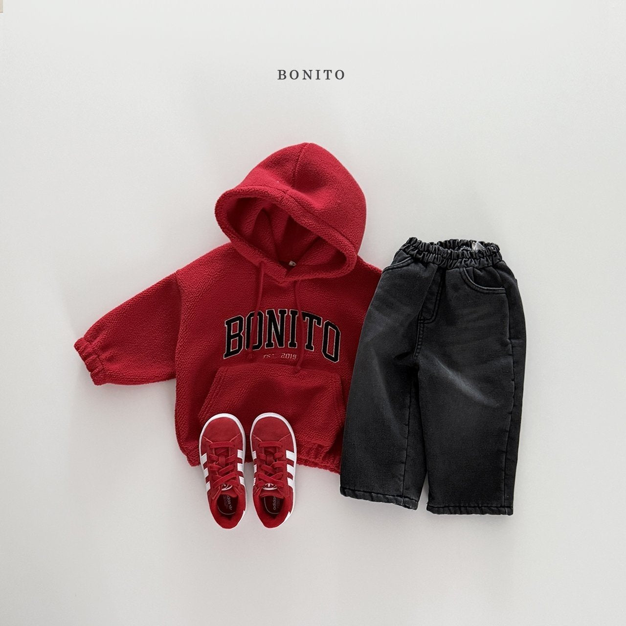 【予約】mongle bonito hoodie  /  bonito (12M-JM, adult)