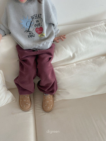 【予約】Pin Tuck Jogger Pants  /  digreen(S-XXL)