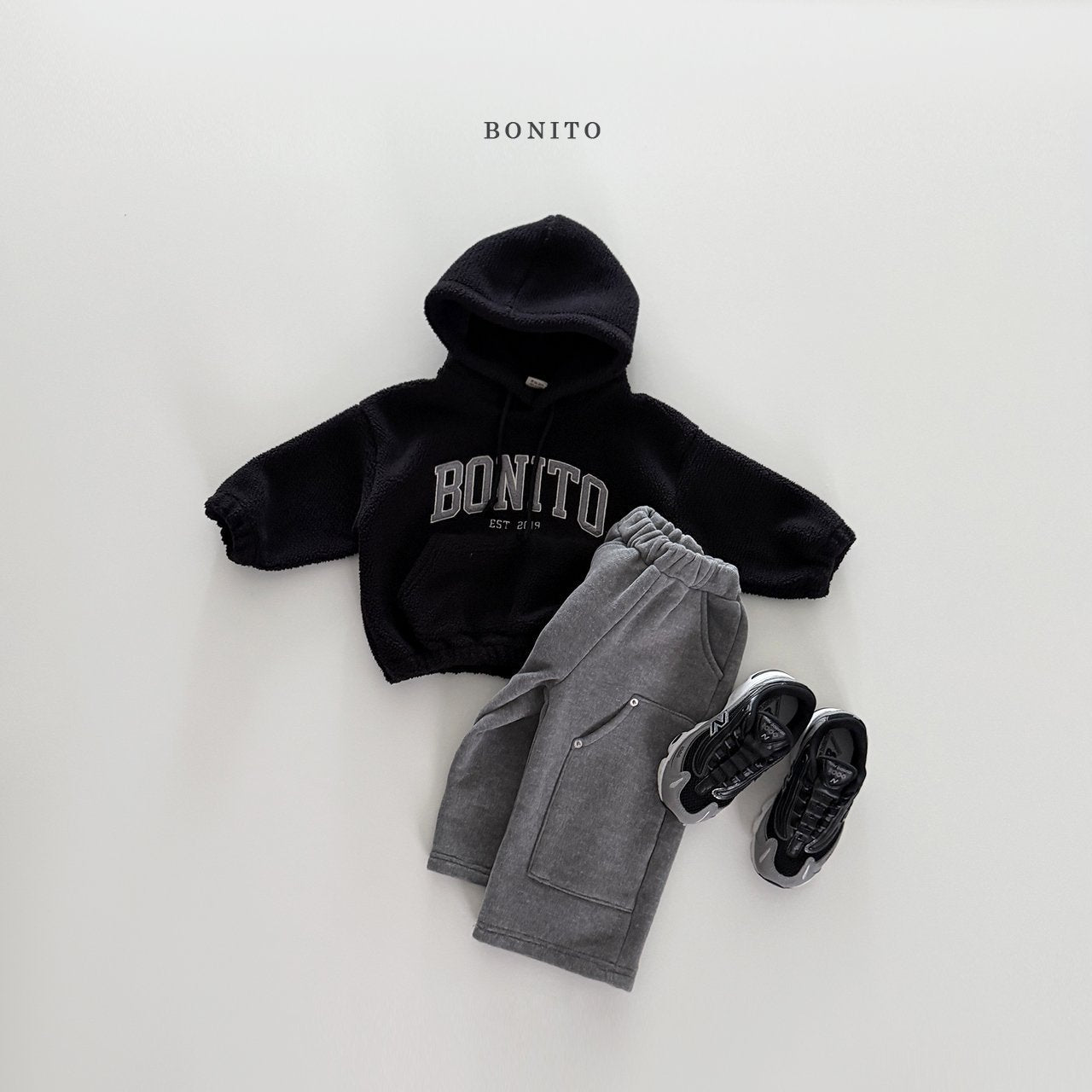 【予約】mongle bonito hoodie  /  bonito (12M-JM, adult)