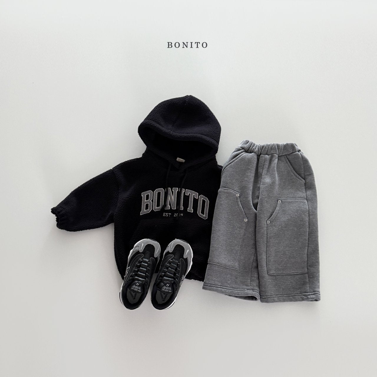 【予約】mongle bonito hoodie  /  bonito (12M-JM, adult)