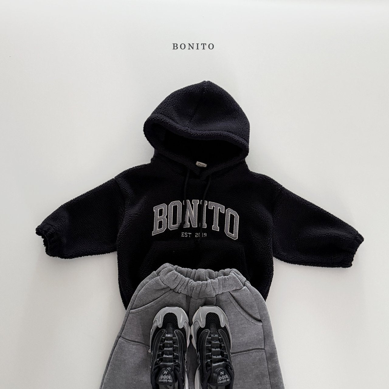 【予約】mongle bonito hoodie  /  bonito (12M-JM, adult)