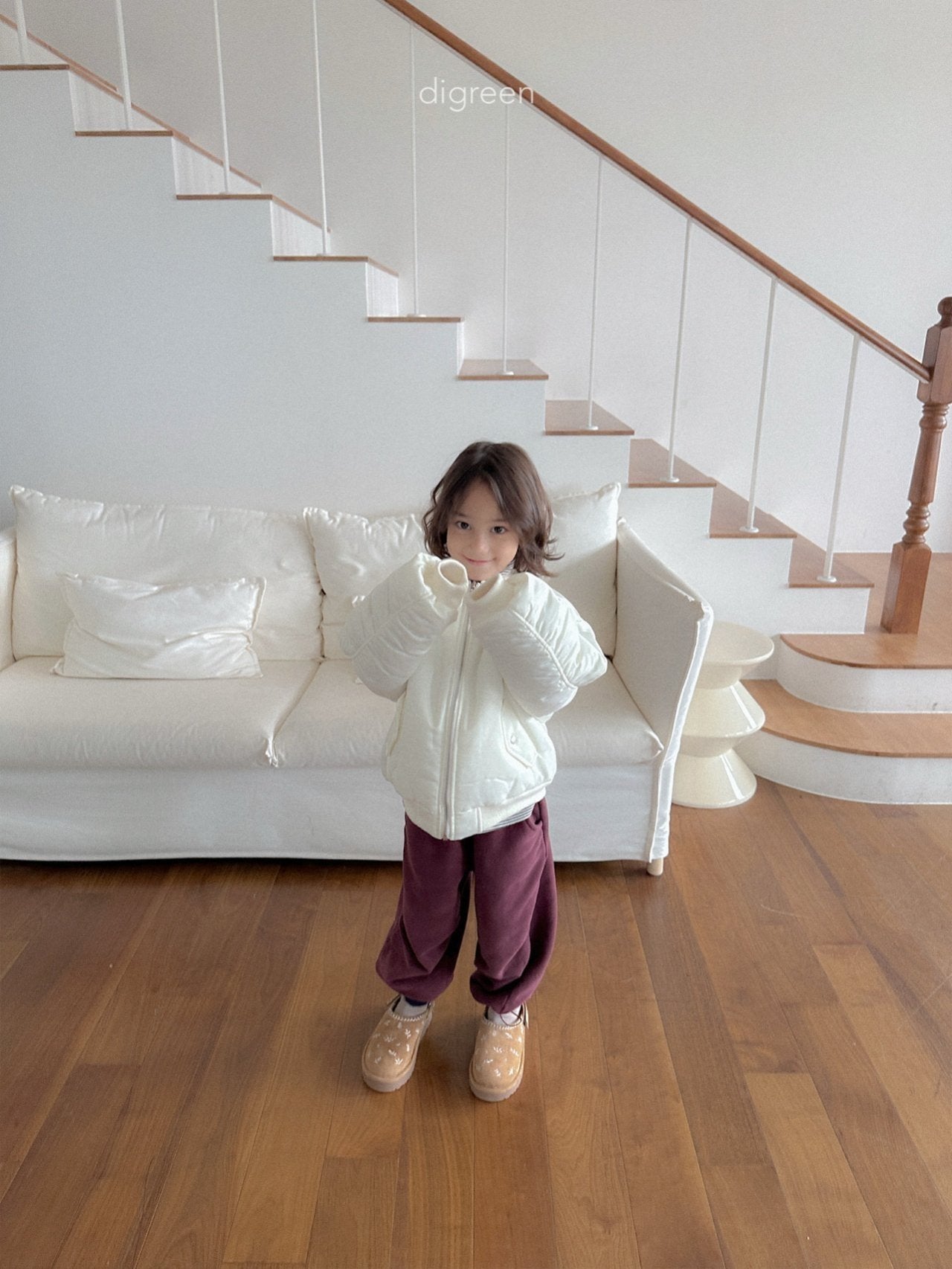 【予約】Pin Tuck Jogger Pants  /  digreen(S-XXL)