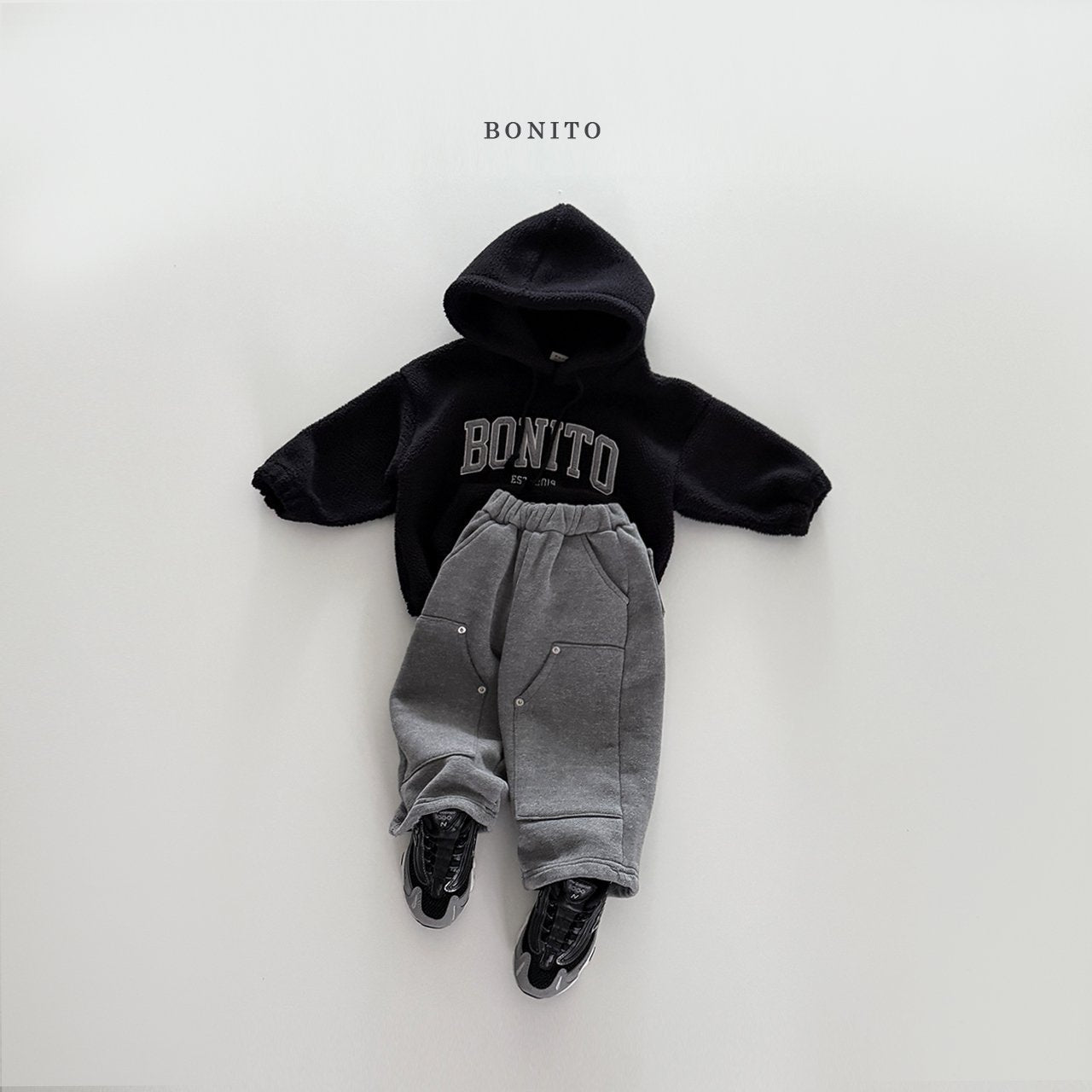 【予約】mongle bonito hoodie  /  bonito (12M-JM, adult)