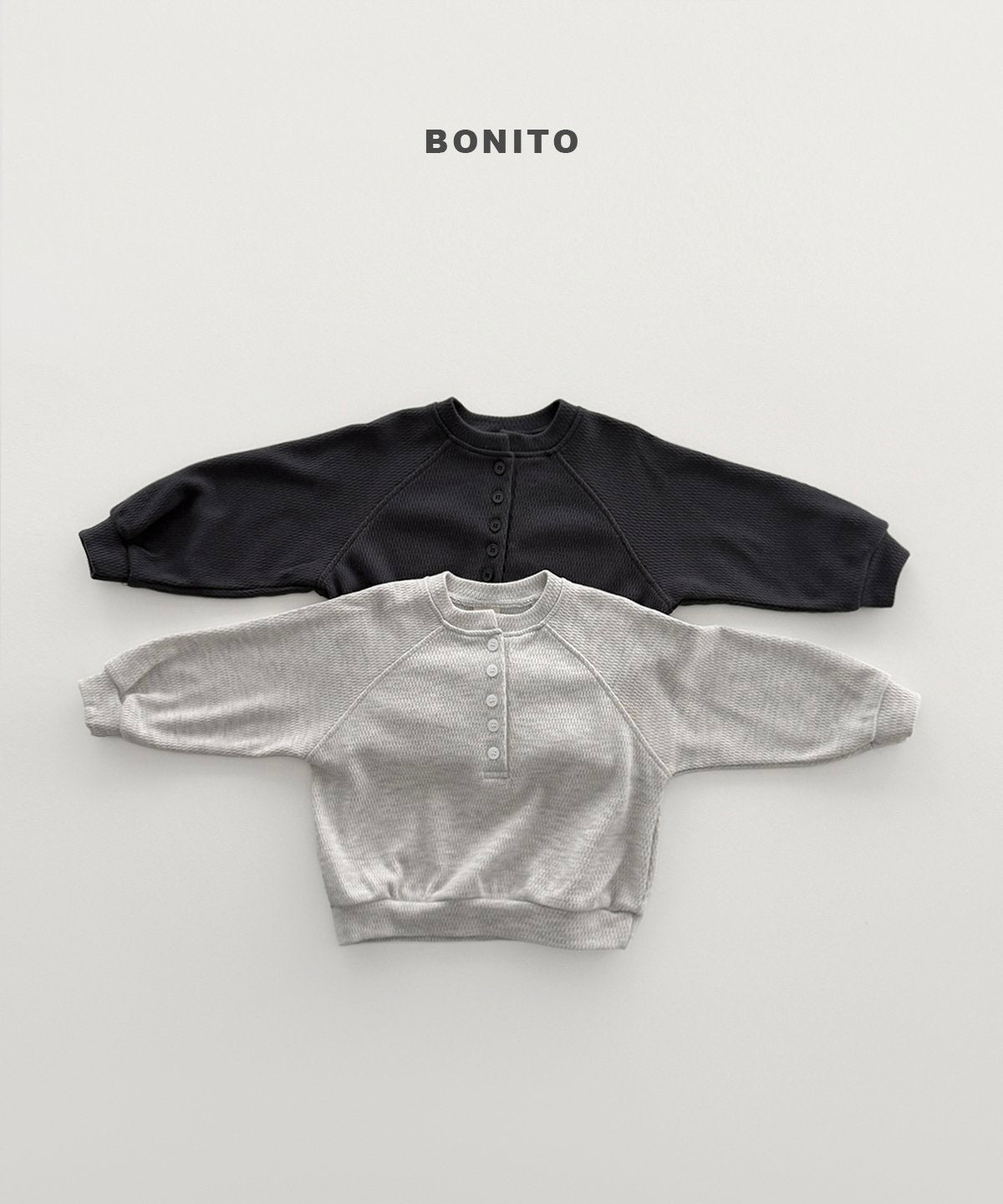 【予約】henry neck T / bonito (12M-JM)
