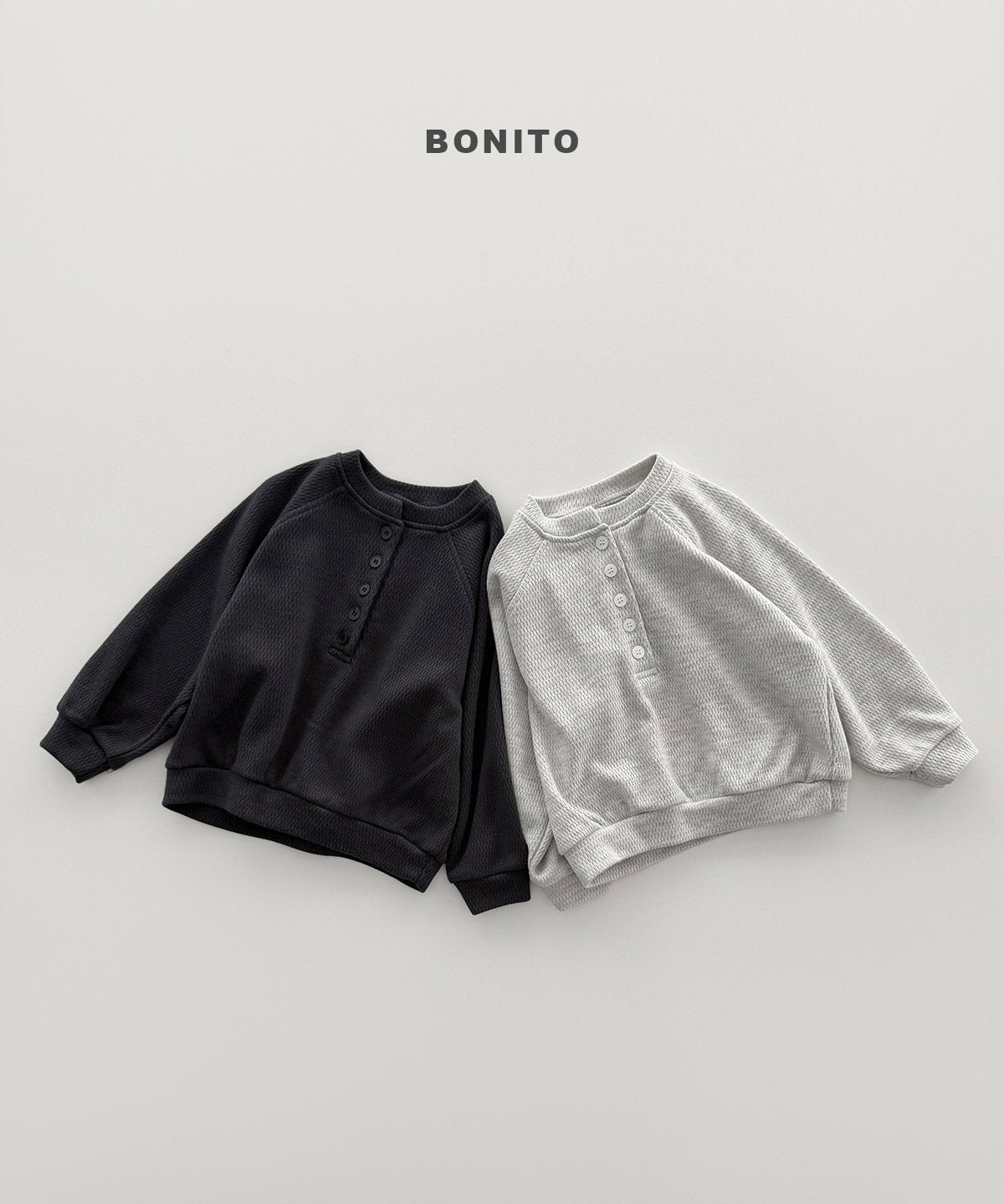 【予約】henry neck T / bonito (12M-JM)
