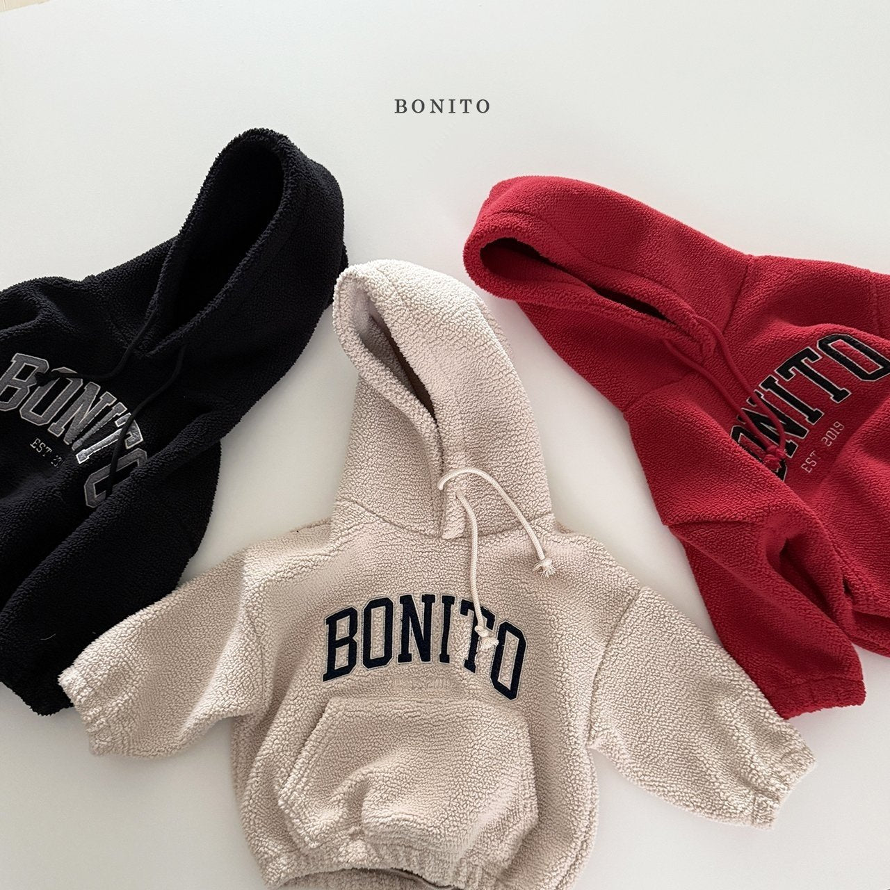 【予約】mongle bonito hoodie  /  bonito (12M-JM, adult)