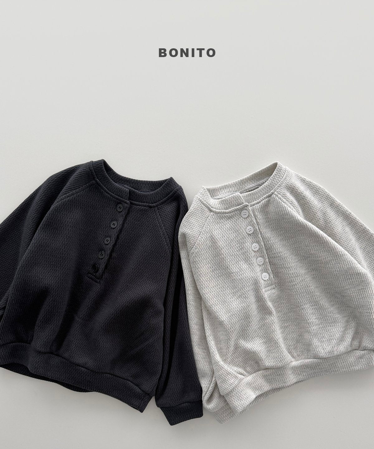 【予約】henry neck T / bonito (12M-JM)