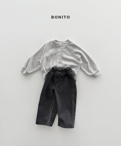【予約】henry neck T / bonito (12M-JM)