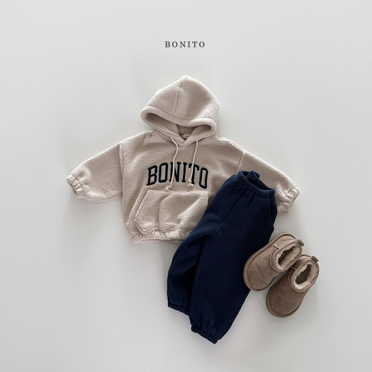 【予約】mongle bonito hoodie  /  bonito (12M-JM, adult)