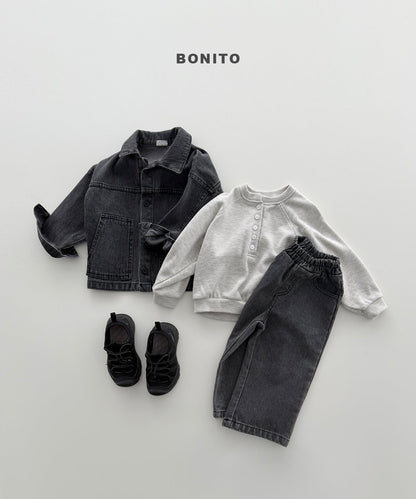 【予約】henry neck T / bonito (12M-JM)