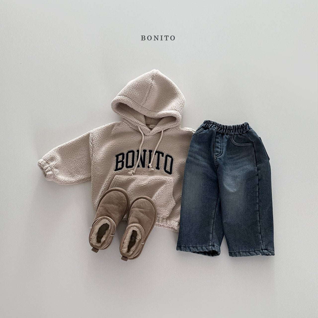 【予約】mongle bonito hoodie  /  bonito (12M-JM, adult)