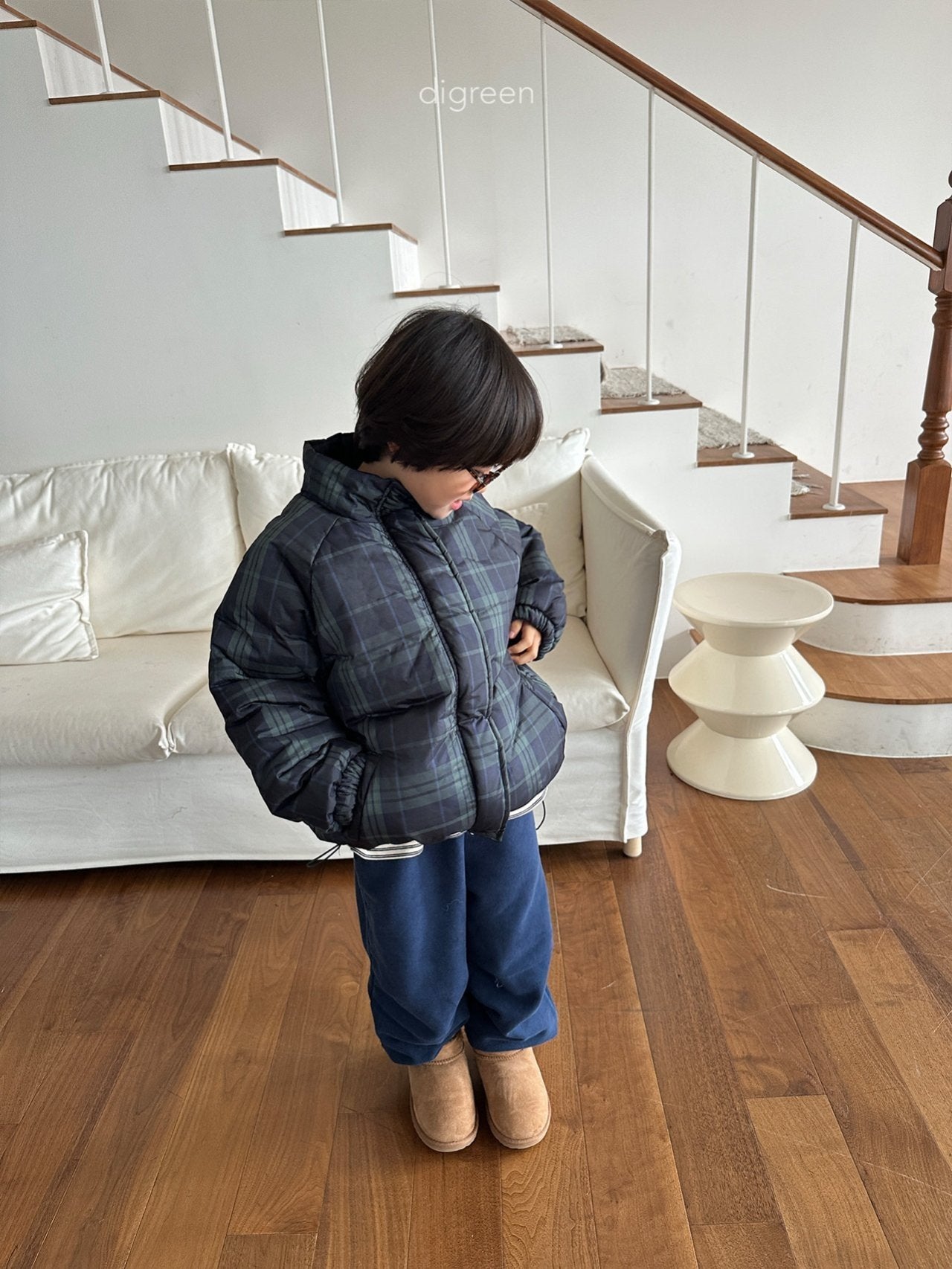 【予約】Pin Tuck Jogger Pants  /  digreen(S-XXL)