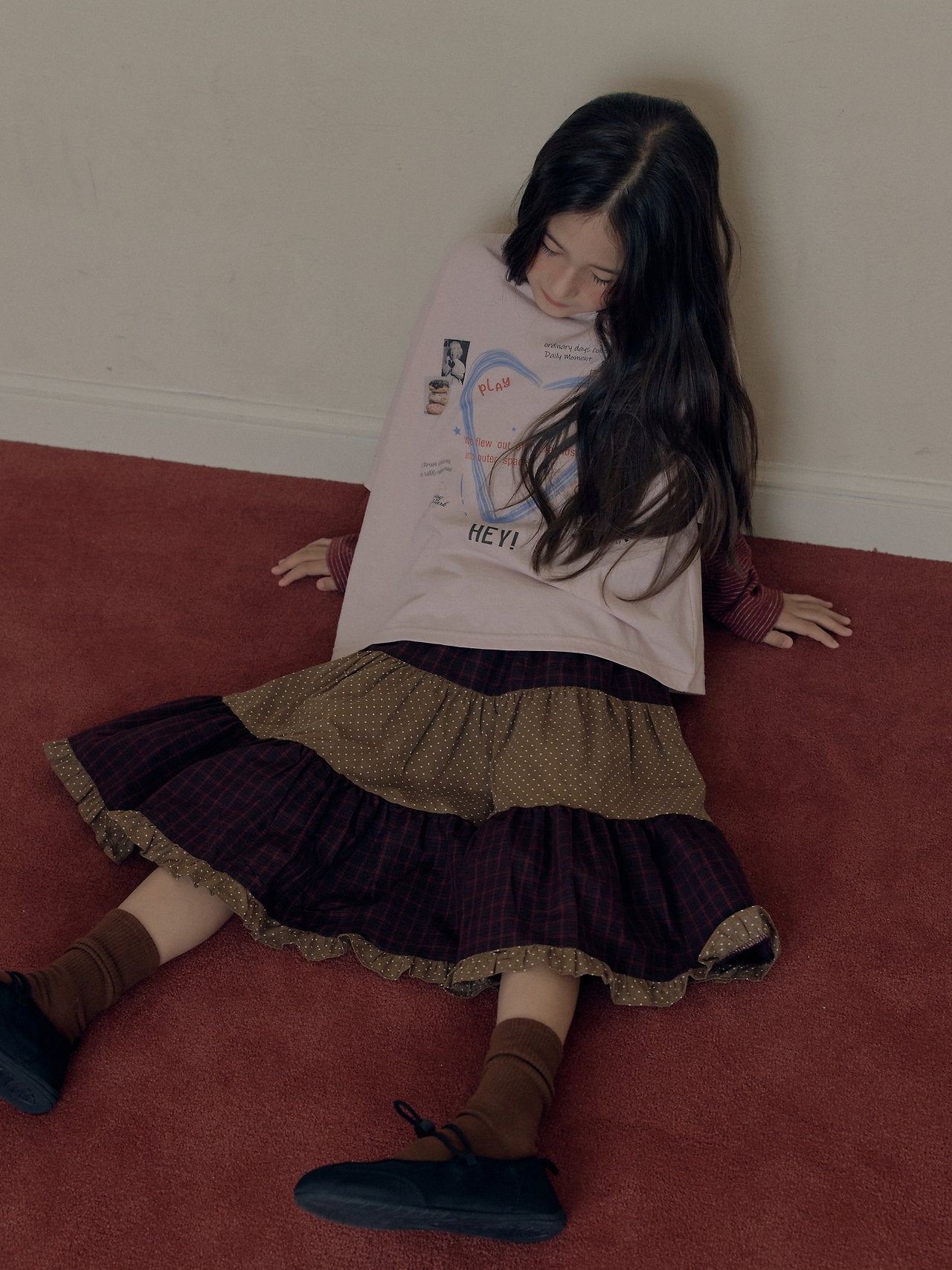 【予約】HUI skirt / growb (XS-JS)