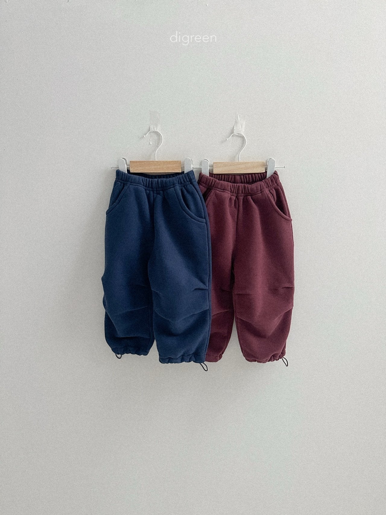 【予約】Pin Tuck Jogger Pants  /  digreen(S-XXL)