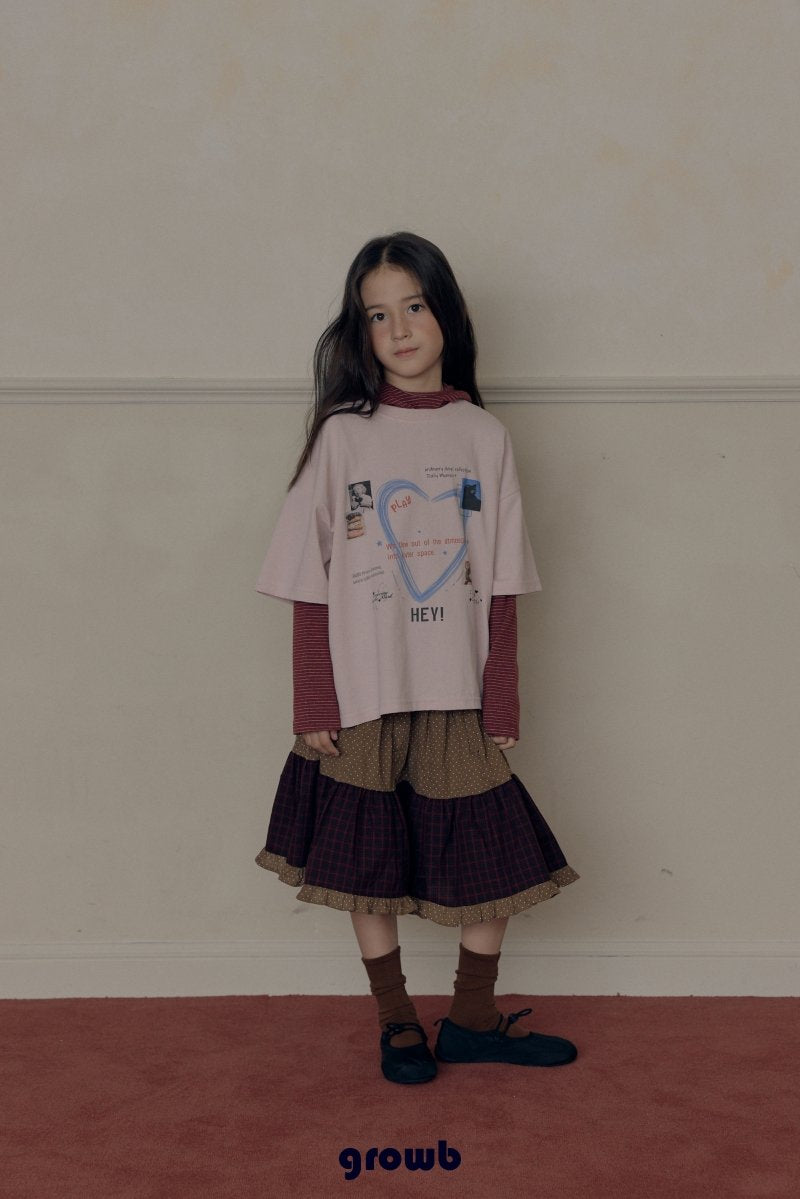 【予約】HUI skirt / growb (XS-JS)