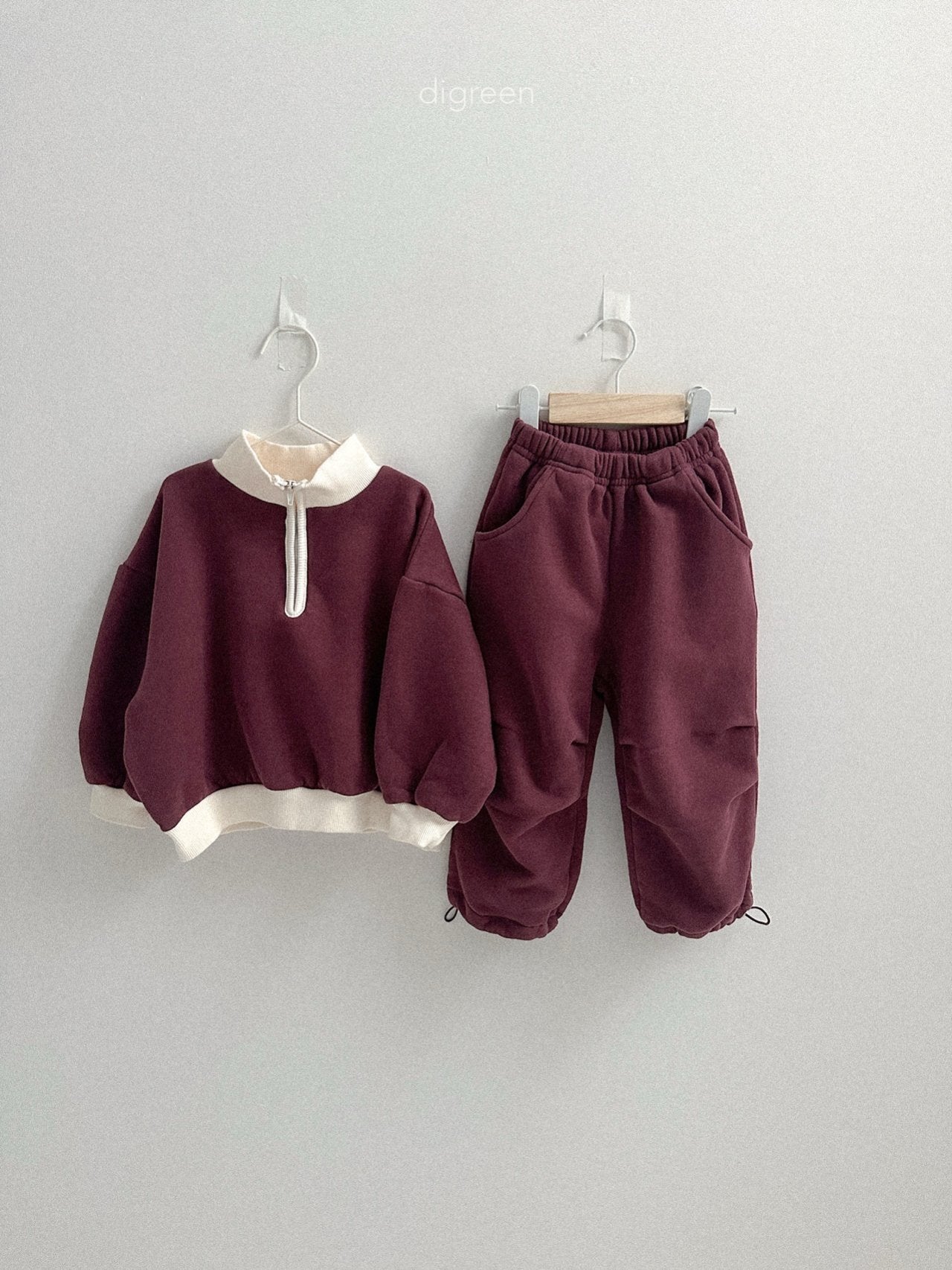 【予約】Pin Tuck Jogger Pants  /  digreen(S-XXL)