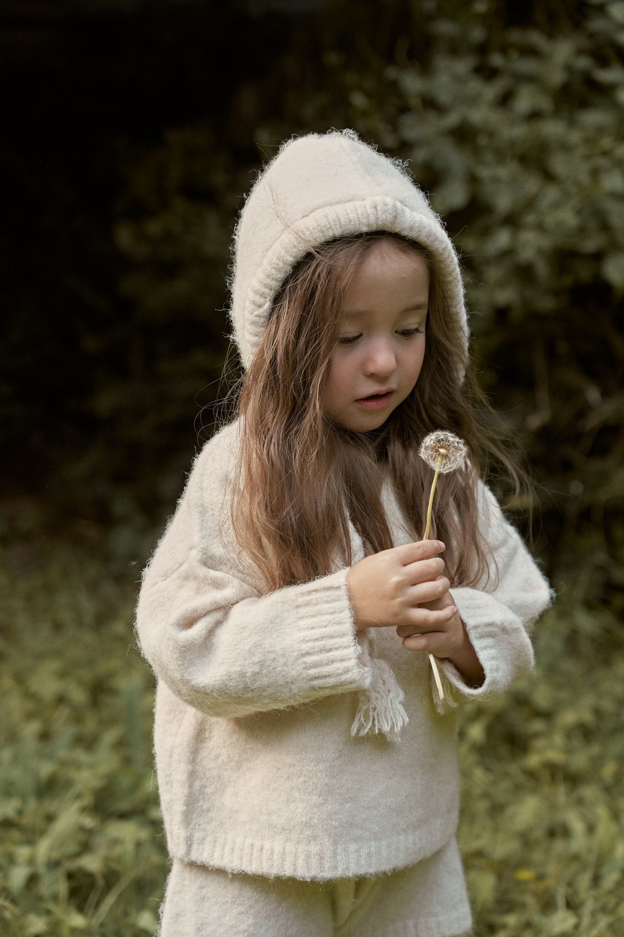 【予約】knit hood set  /  momoann (5-11号, Adult)