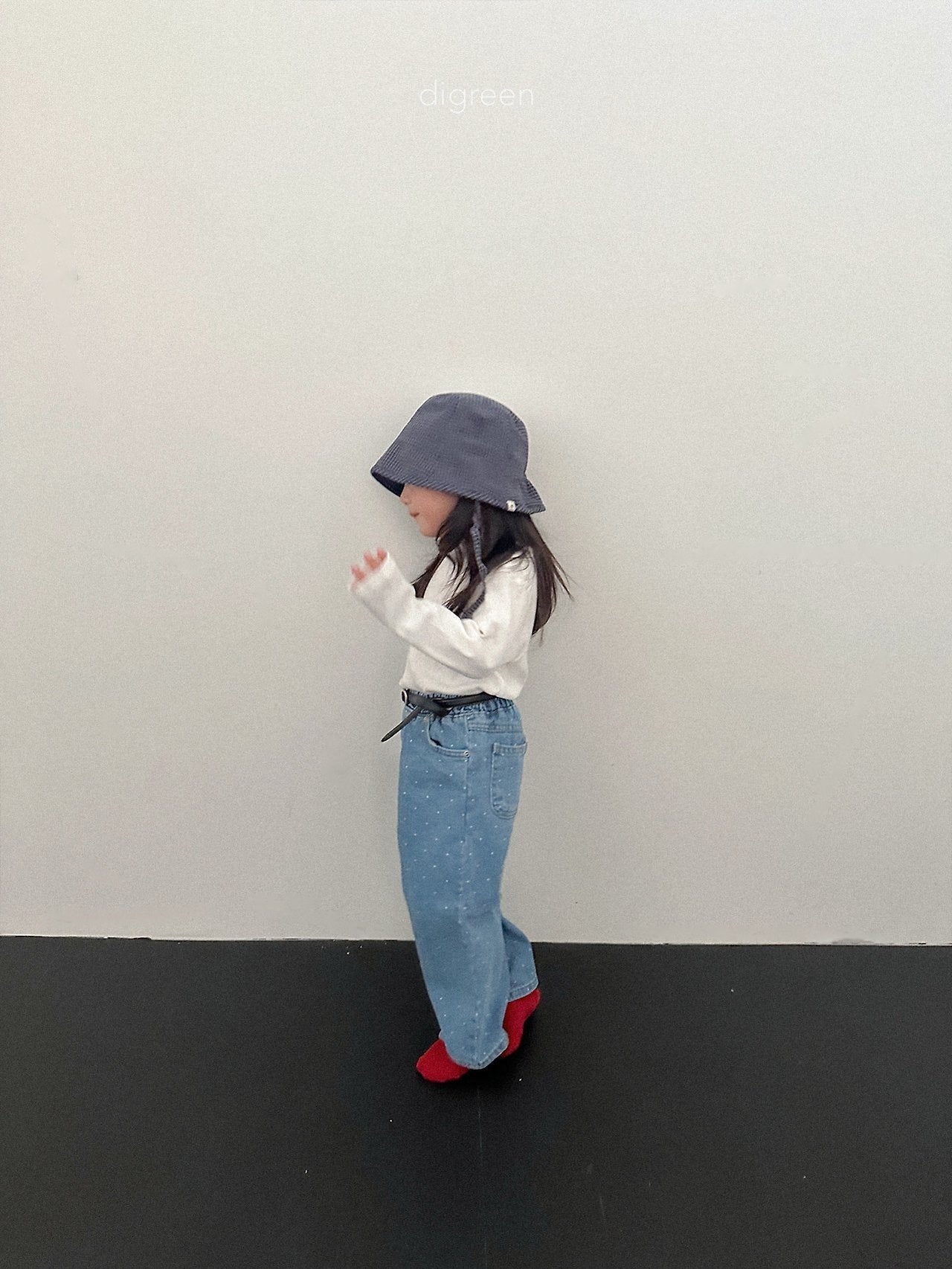 【予約】dot denimt pants  / digreen(S-XXL)