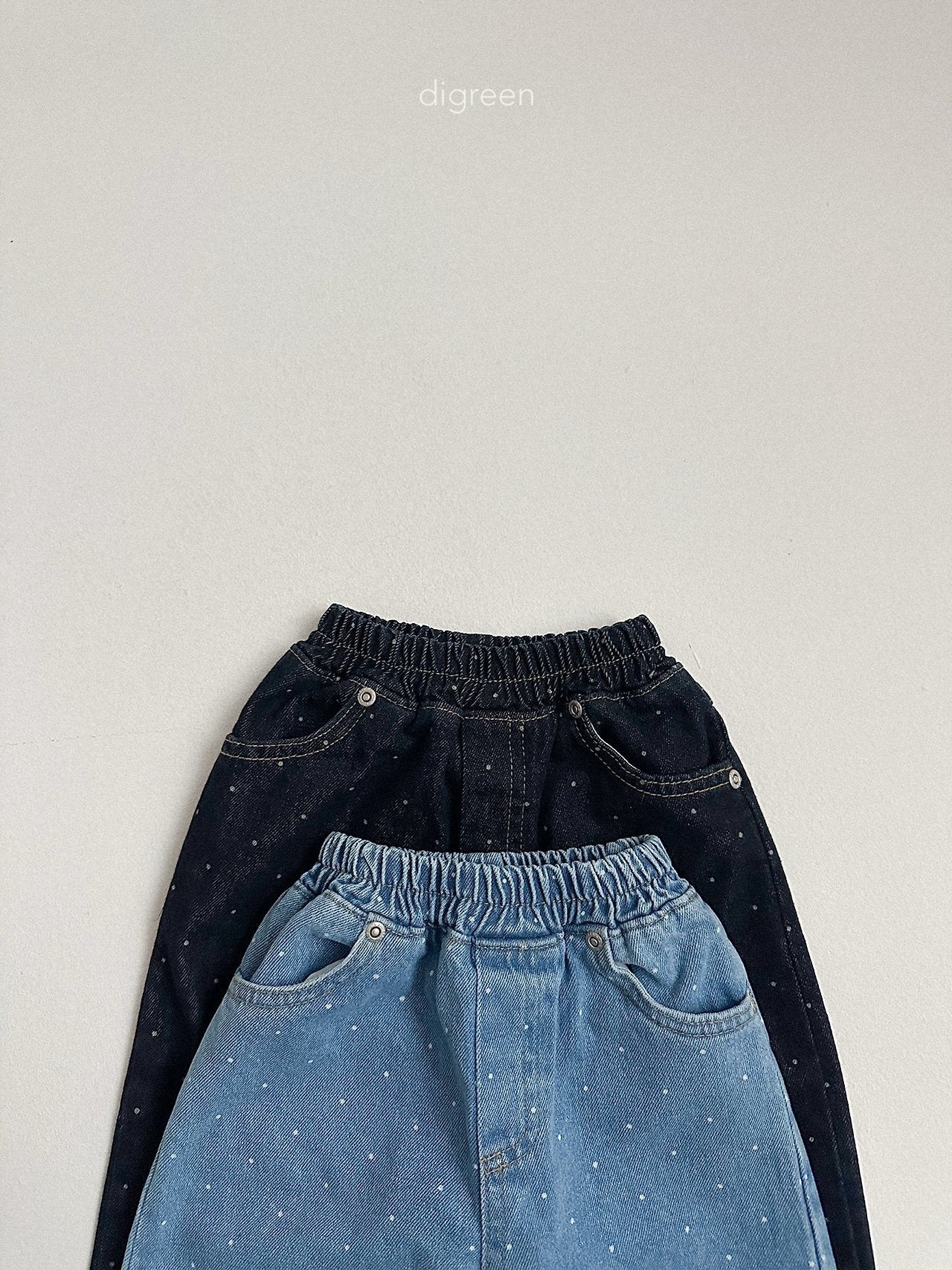 【予約】dot denimt pants  / digreen(S-XXL)