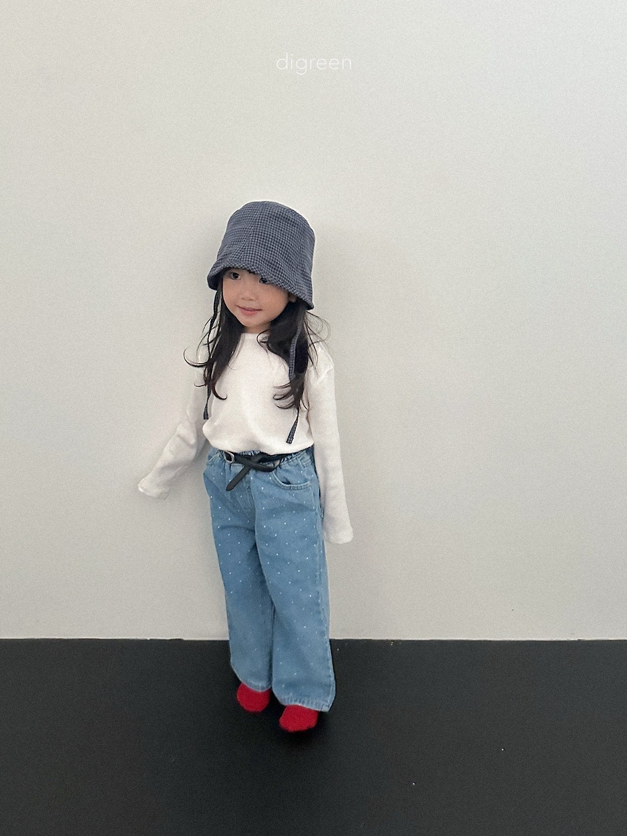 【予約】dot denimt pants  / digreen(S-XXL)