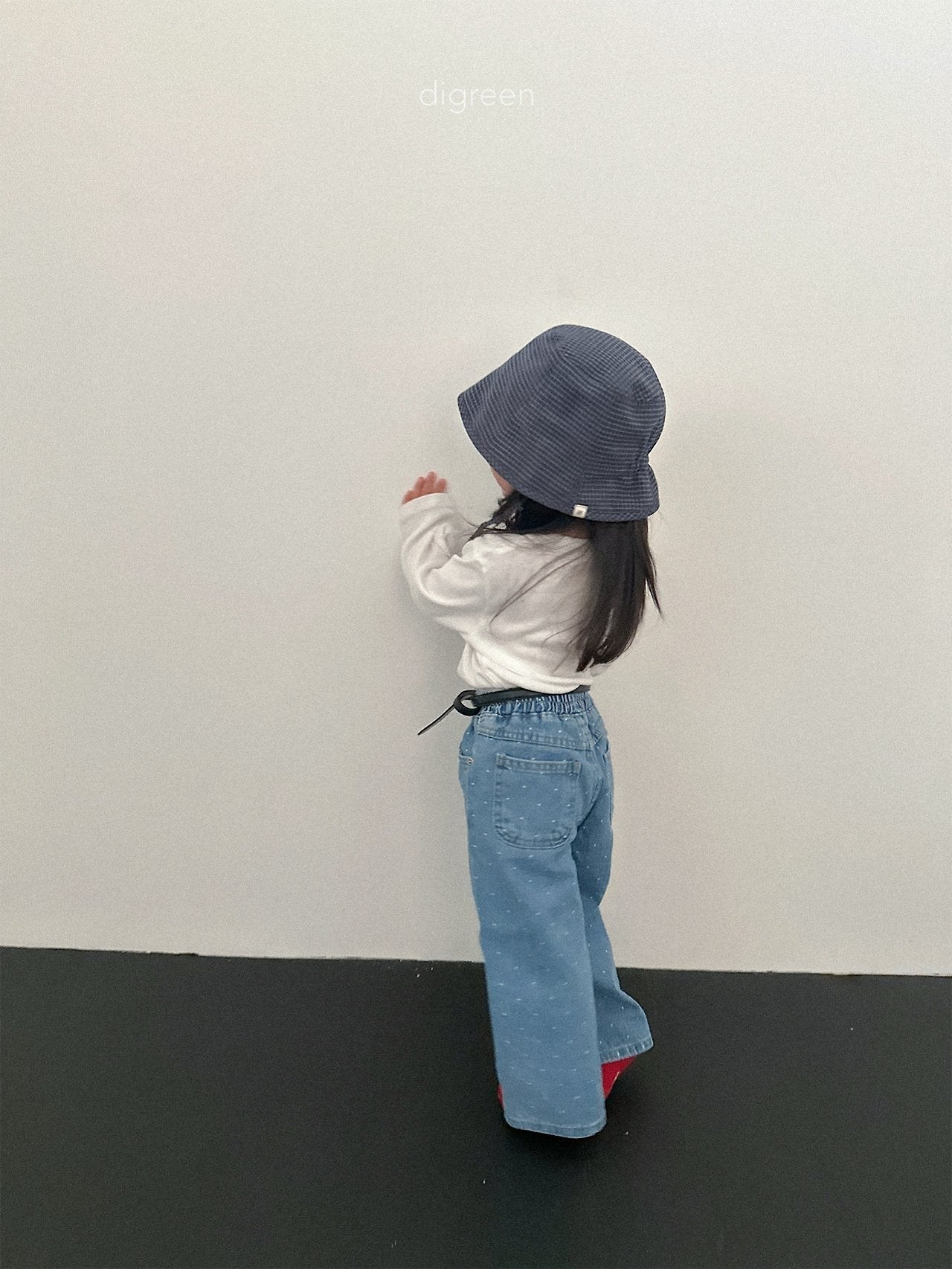 【予約】dot denimt pants  / digreen(S-XXL)