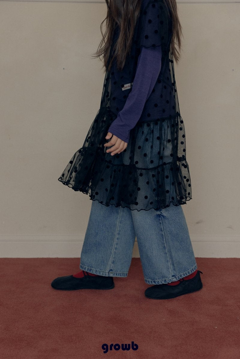 【予約】bell one-piece / growb (XS-JS)