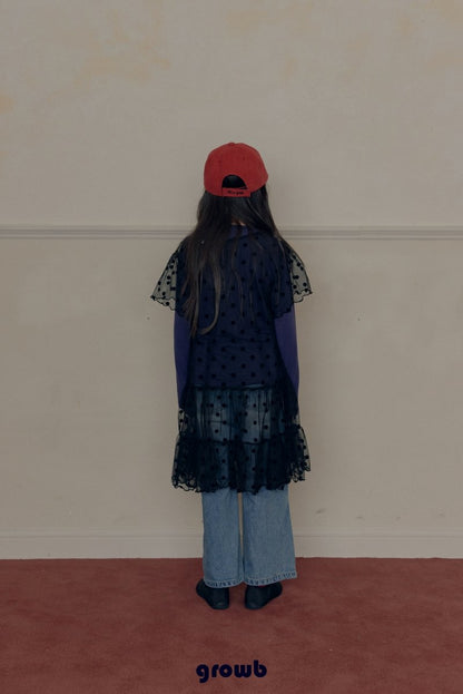【予約】bell one-piece / growb (XS-JS)
