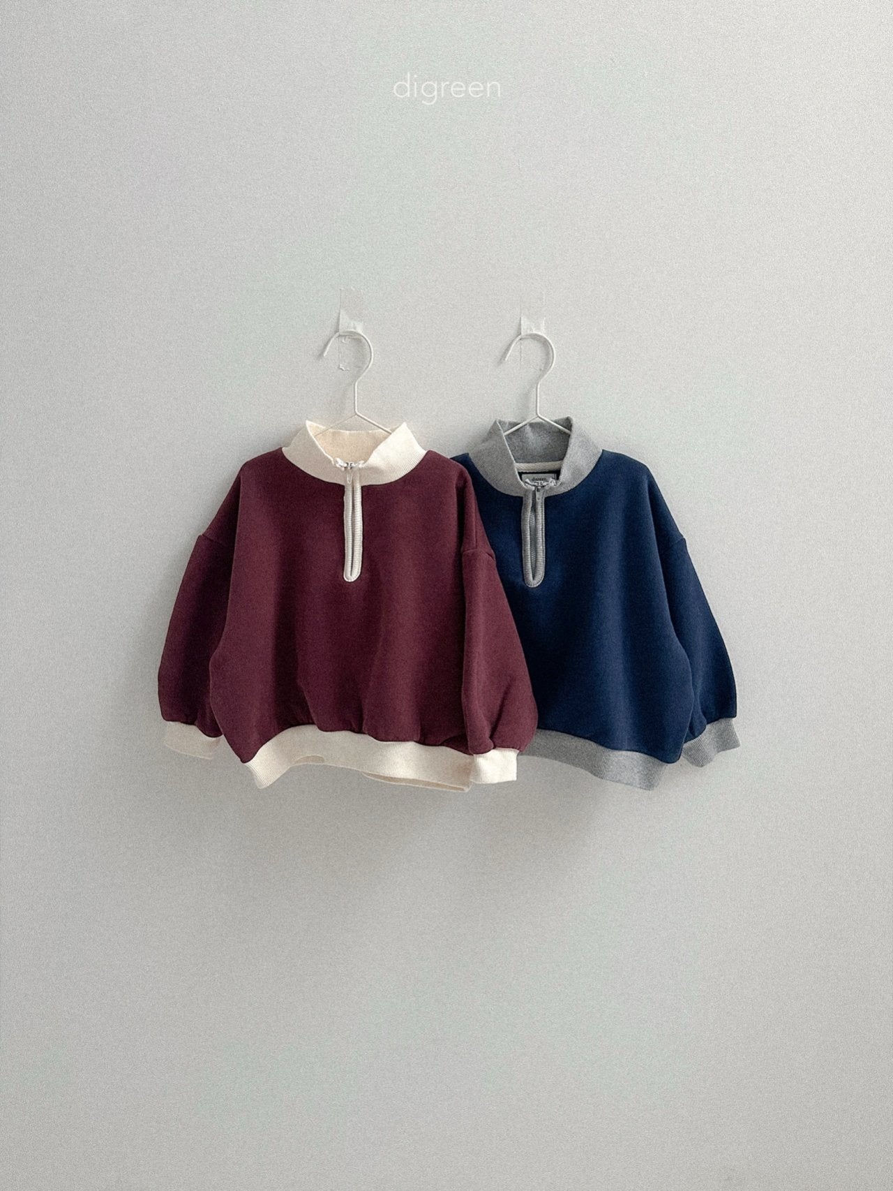 【予約】Line Zip up  /  digreen(S-XXL)