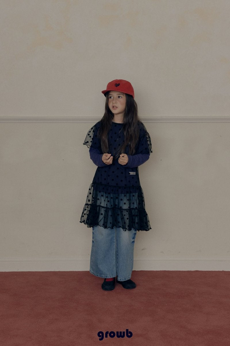 【予約】bell one-piece / growb (XS-JS)