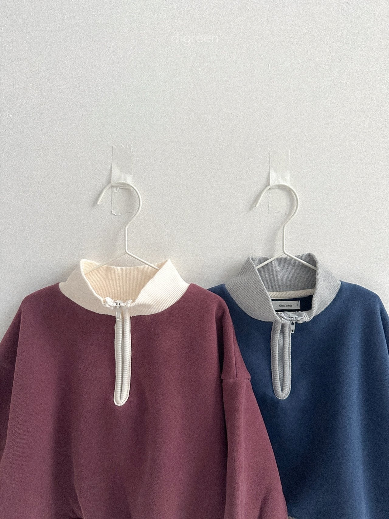 【予約】Line Zip up  /  digreen(S-XXL)