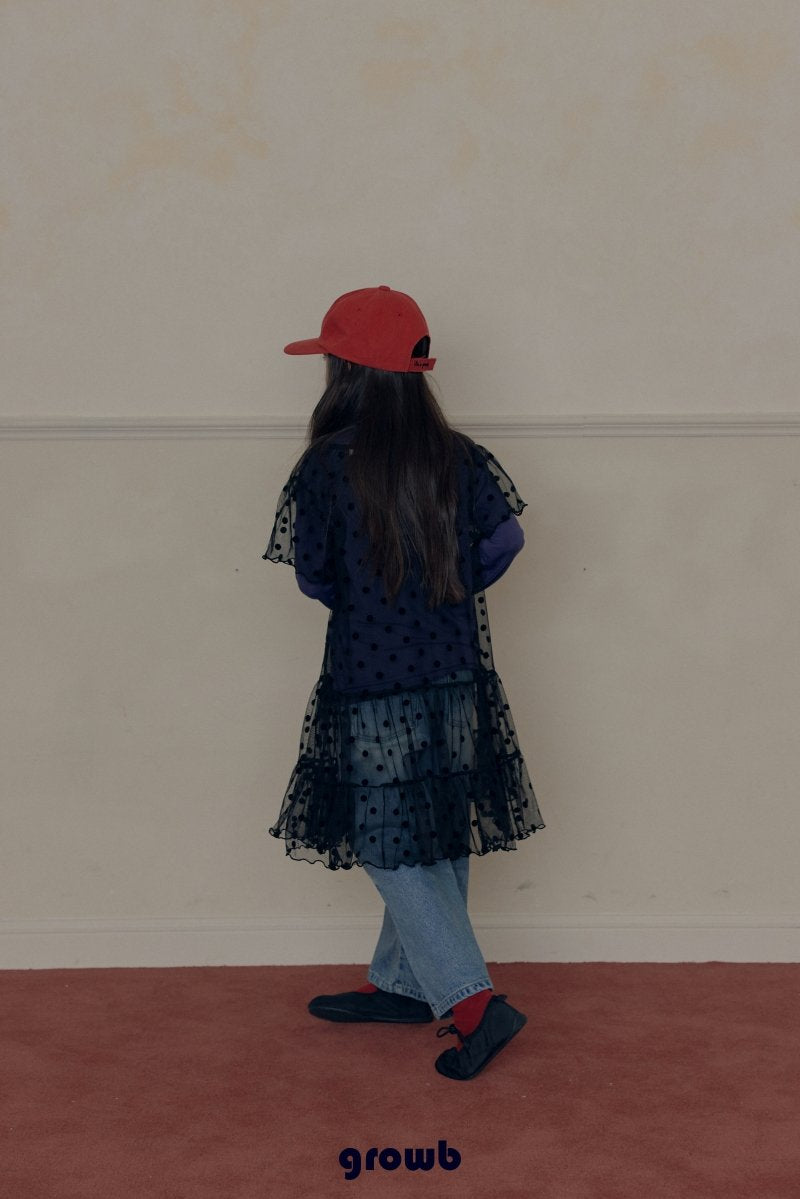 【予約】bell one-piece / growb (XS-JS)