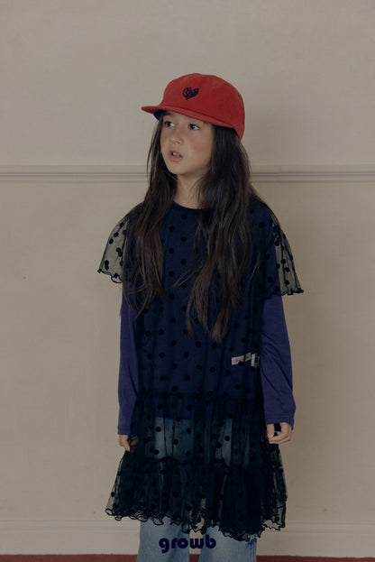 【予約】bell one-piece / growb (XS-JS)