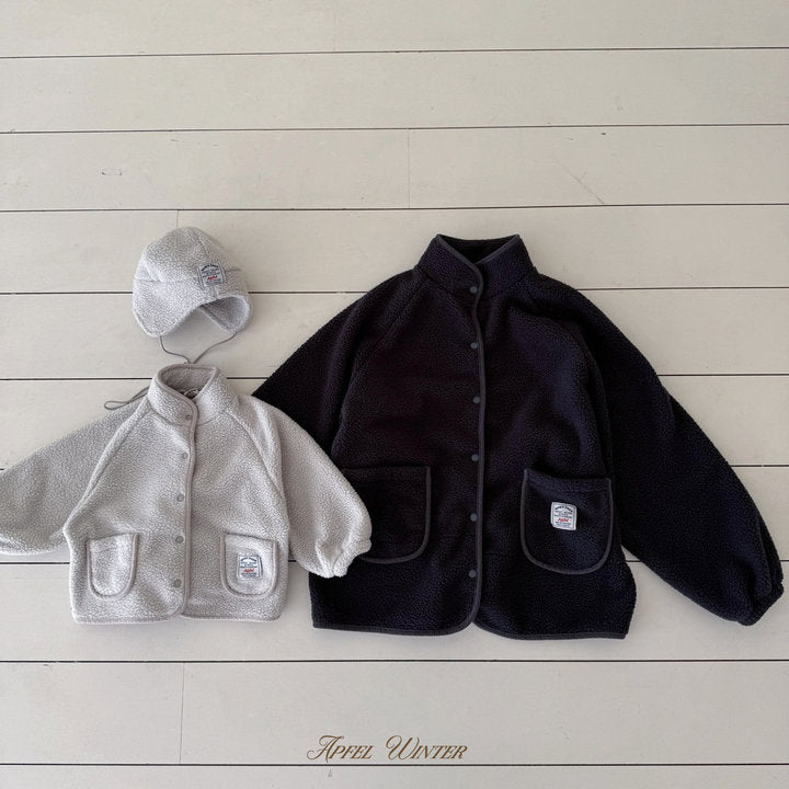 【予約】bagel boa jacket  / apfel (adult)