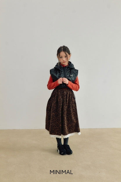 【予約】quilting short hood vest  / minimal (S-JM)