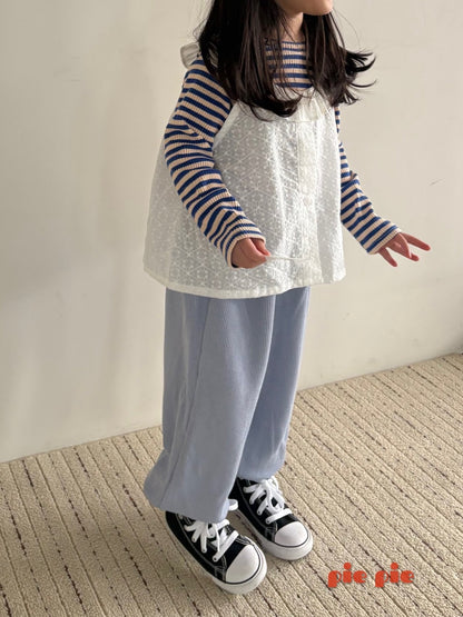 【予約】ピクシーフリルベスト / pie (XS-XL)픽시프릴